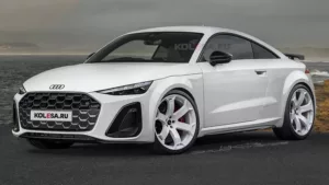 L'Audi TT va revenir en électrique - illustration : Kolesa