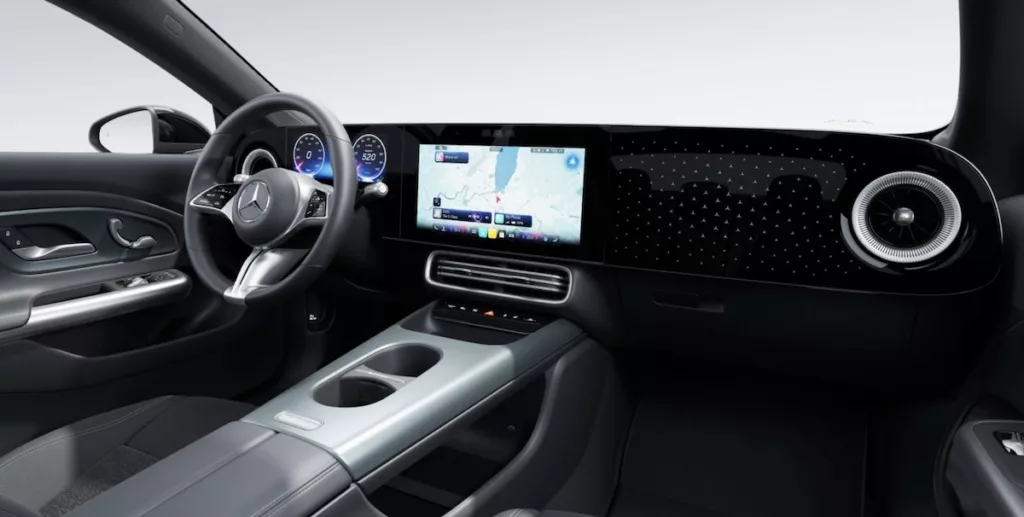 L'intérieur du nouveau Mercedes CLA électrique