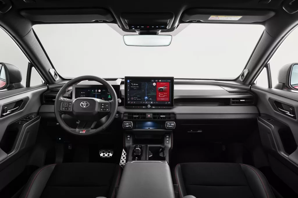 L'intérieur du Toyota RAV4 GR Sport