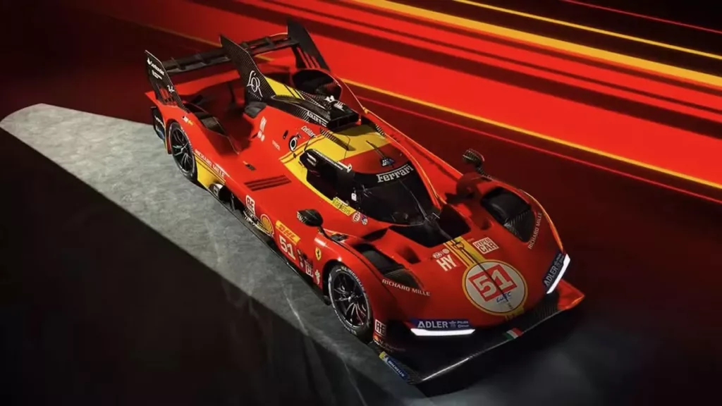 La Ferrari 296 Speciale Piloti reprend les couleurs de la 499P