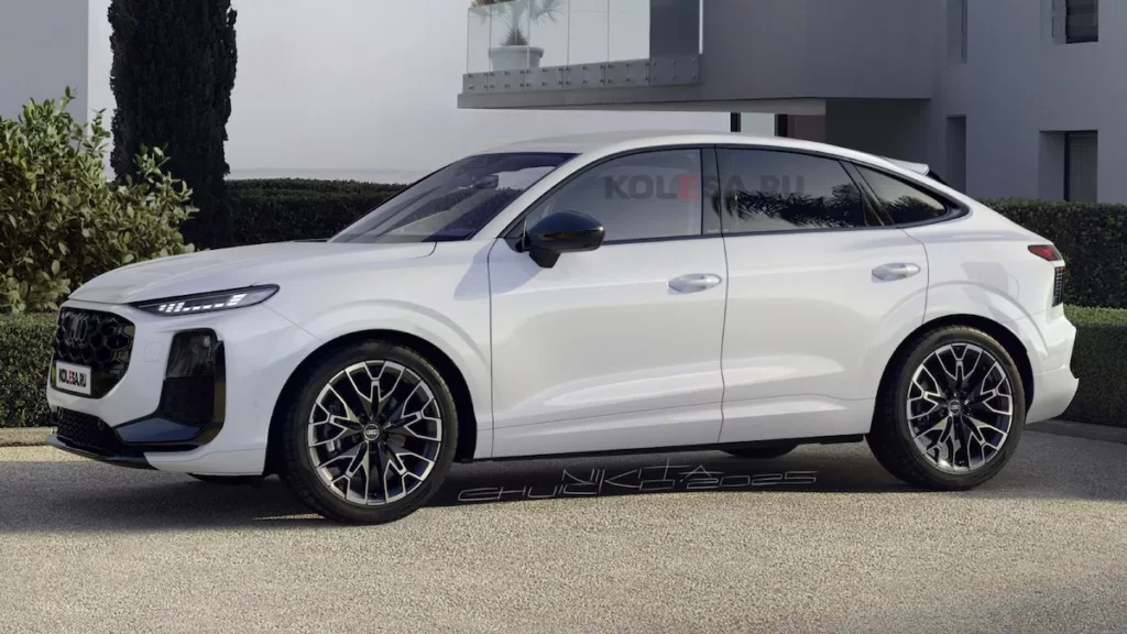 Futur Audi Q3 Sportback - illustration : Kolesa