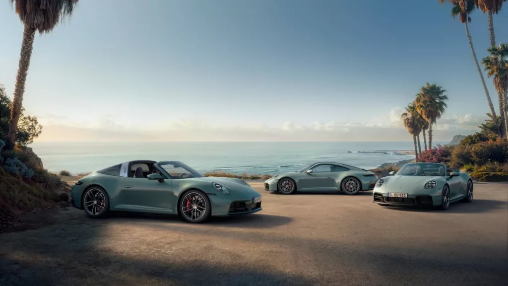 Porsche 911 Carrera 4S, Cabriolet et Targa 2025 : transmission intégrale et 480 ch