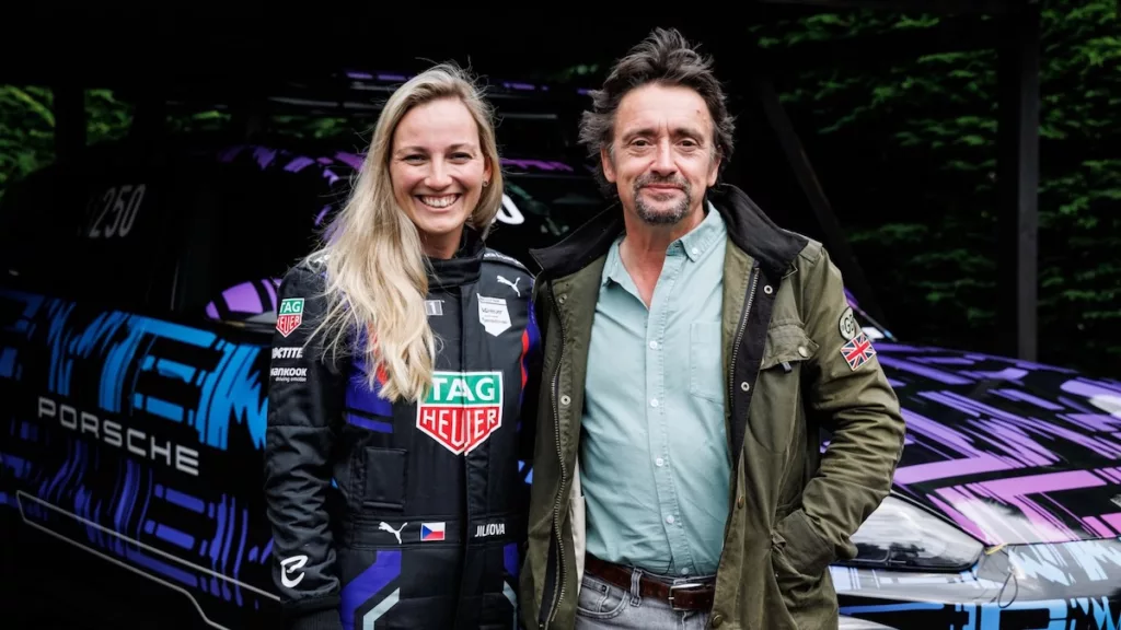 Gabriela Žilková et Richard Hammond
