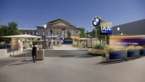 Le stand BMW au salon IAA Mobility 2025