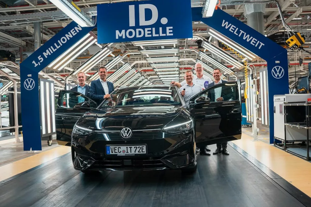 Volkswagen ID : le cap symbolique des 1,5 million