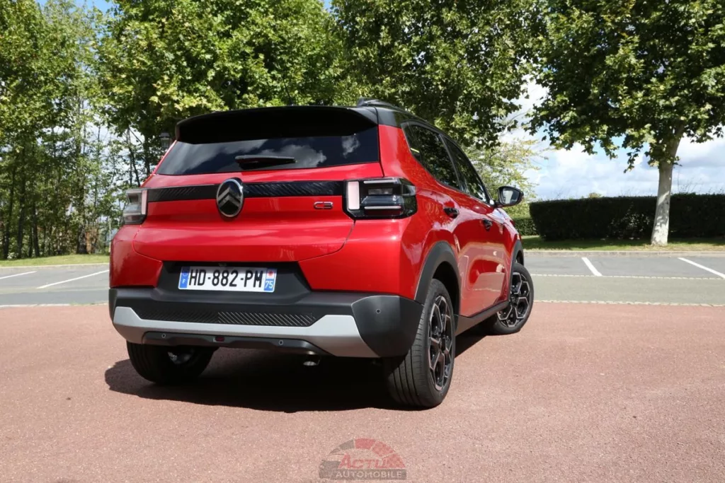 Avec sa motorisation hybride MHEV, la nouvelle C3 est une reine de la ville