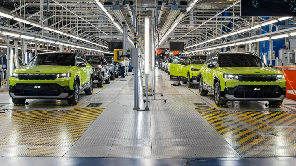 Jeep lance la production du nouveau Compass dans l'usine italienne de Melfi