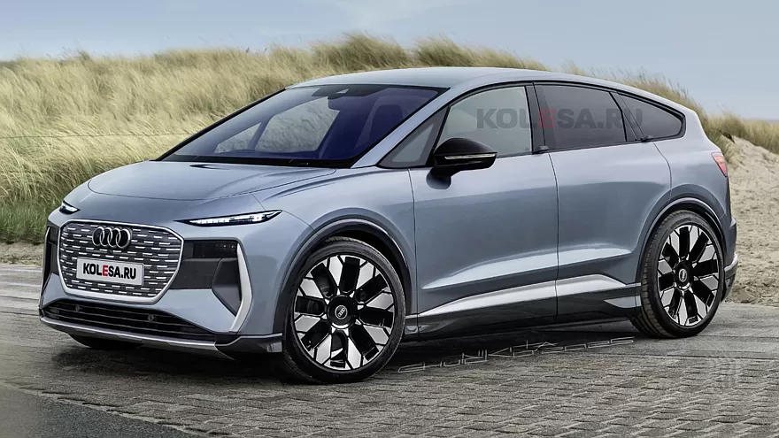 Audi A2 e-tron - illustration : Kolesa