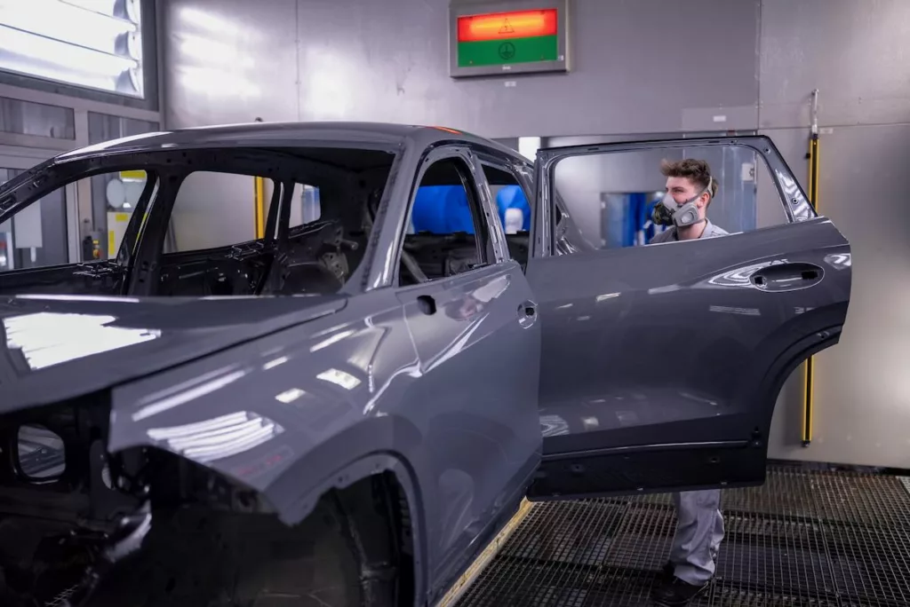 La production du nouveau Tiguan