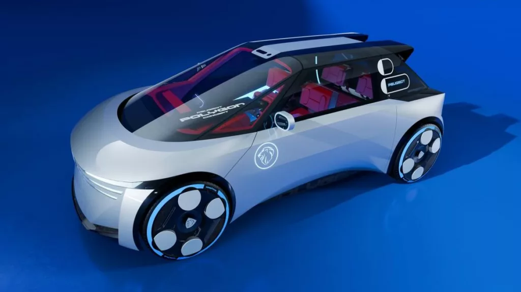 Peugeot Polygon Concept : le futur du lion arrive