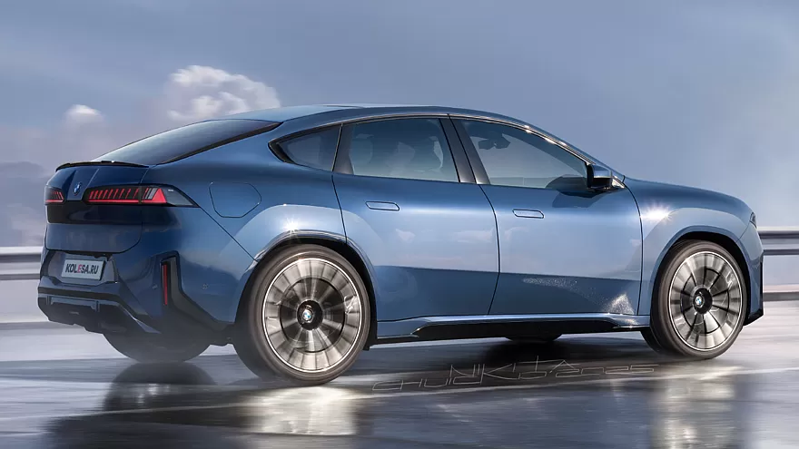 BMW iX4 - illustration : Nikita Chuicko – Kolesa