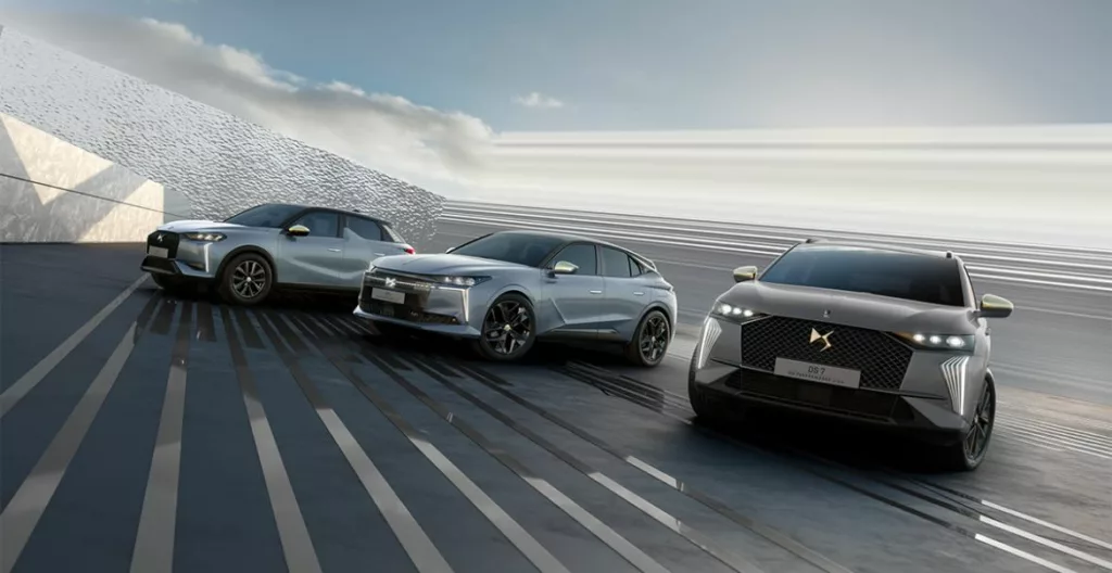 DS 3, N°4 et DS 7 passent en mode « circuit chic » avec la série Performance Line