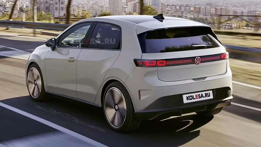 Volkswagen ID.Polo 2026 - illustration : Kolesa