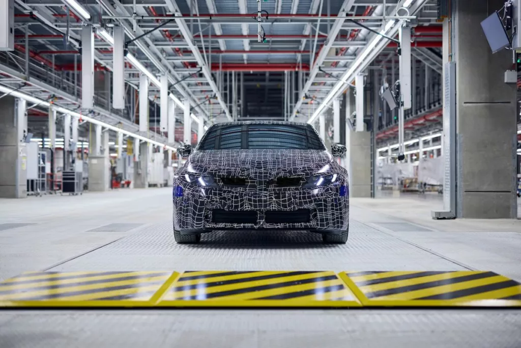 La BMW i3 en production à l'usine de Munich