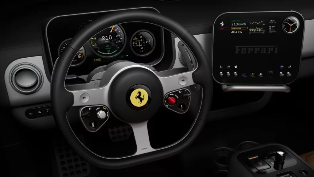 Ferrari Luce : la première électrique de Maranello dévoile son intérieur