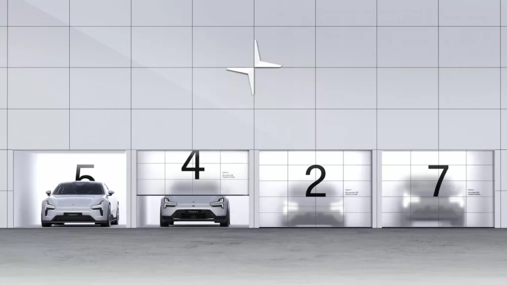 Polestar annonce 4 nouveaux modèles d'ici 2028