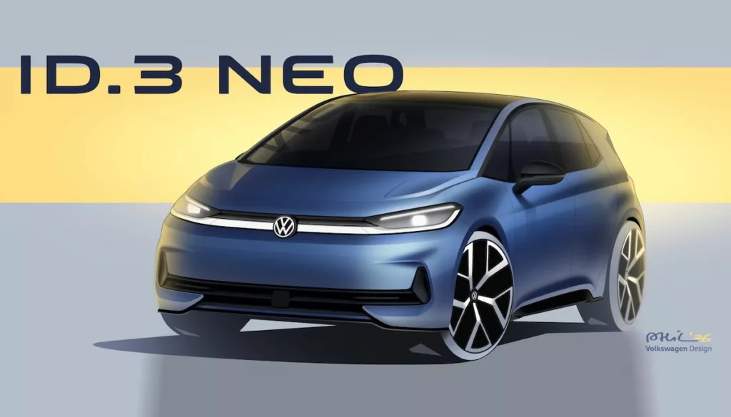 Volkswagen ID.3 Neo : la remplaçante de l'ID.3 arrive mi-avril
