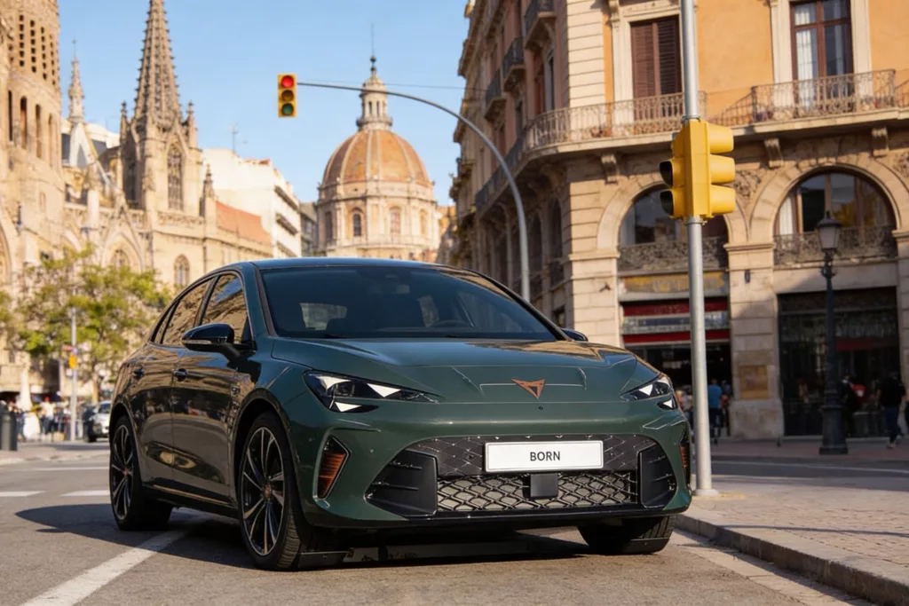 Cupra Born 2026 - illustration :Actu-Automobile.com