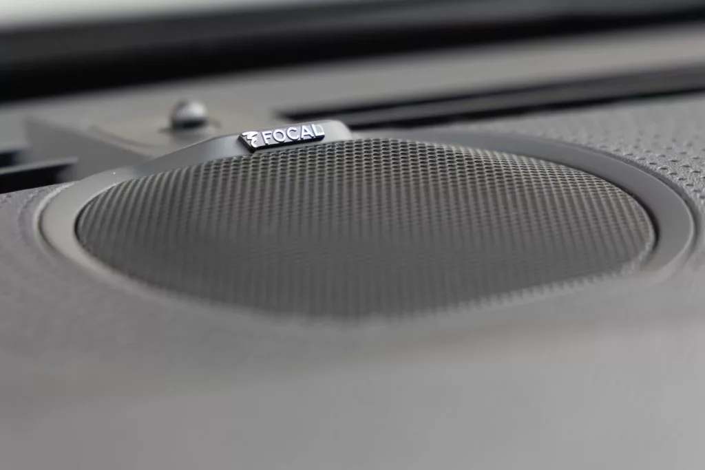 Le système Hifi Focal est de série sur la version GT Exclusive