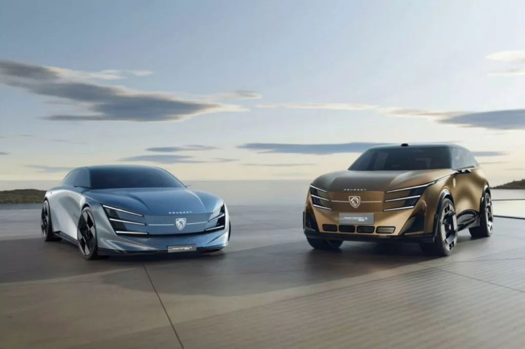 Peugeot Concept 6 et Concept 8