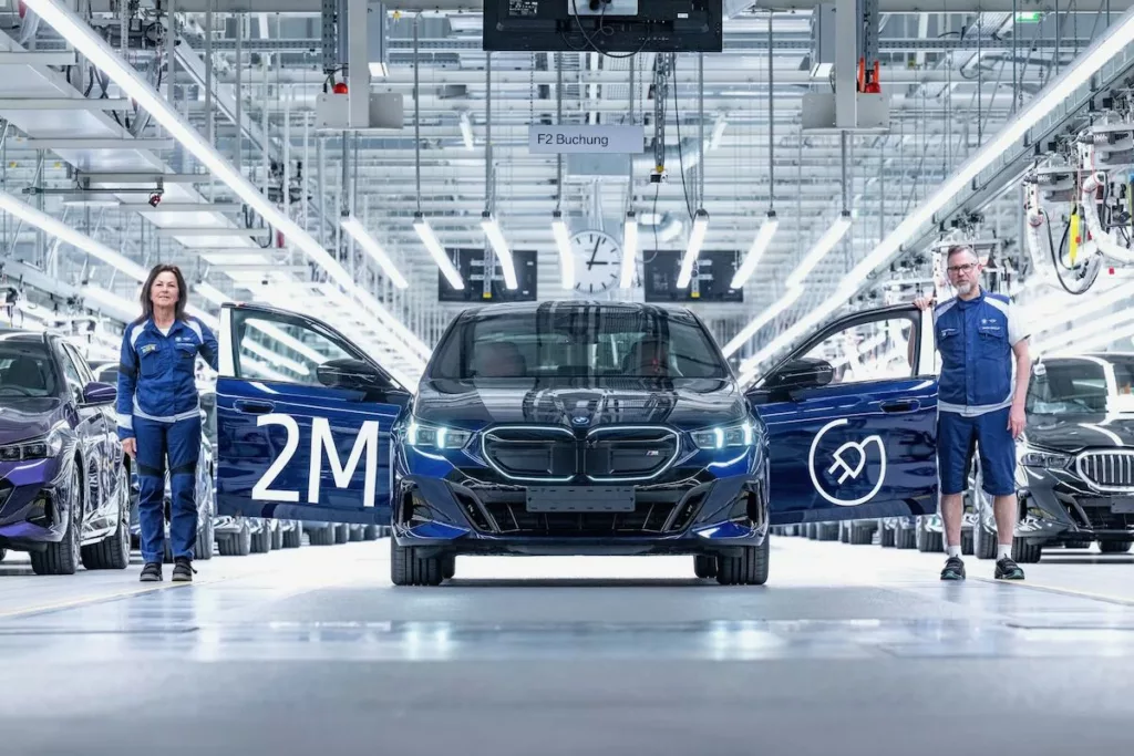 BMW célèbre 2 millions d’électriques produits