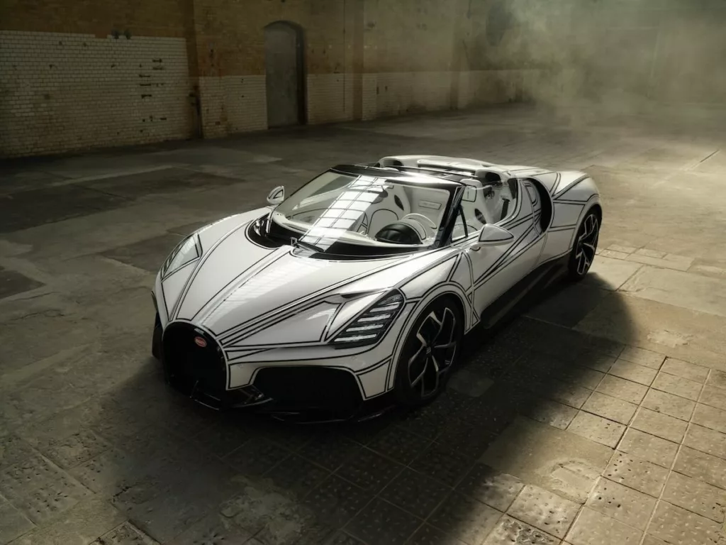 Bugatti W16 Mistral Blanc Éternel