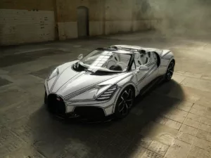 Bugatti W16 Mistral Blanc Éternel