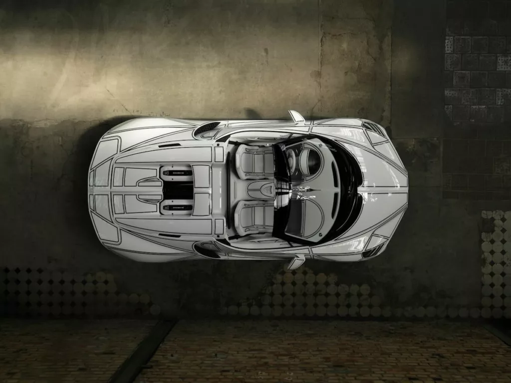 Bugatti W16 Mistral Blanc Éternel