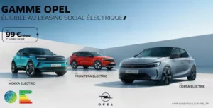 Opel mise sur le leasing social avec un SUV électrique à partir de 99 € par mois