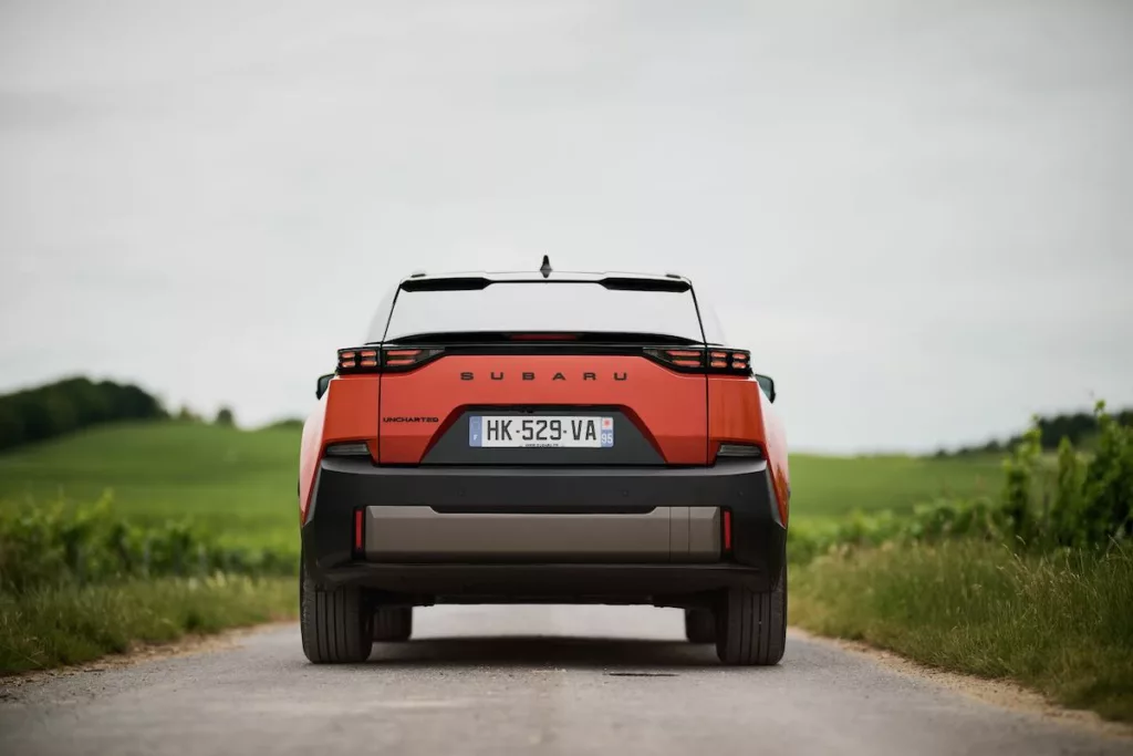 Subaru Uncharted Orange