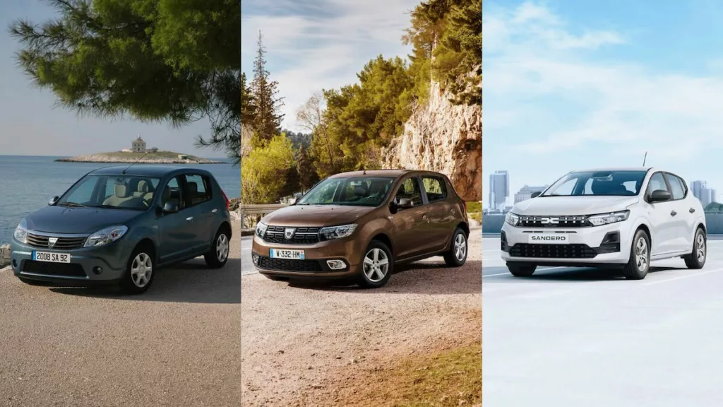 Dacia Sandero : un million d’exemplaires en France, et toujours le même pari