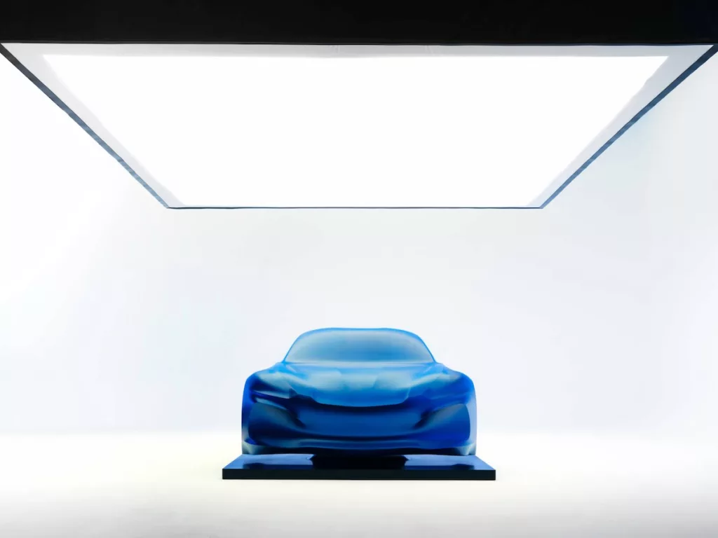 Nouvelle Alpine A110, la sculpture