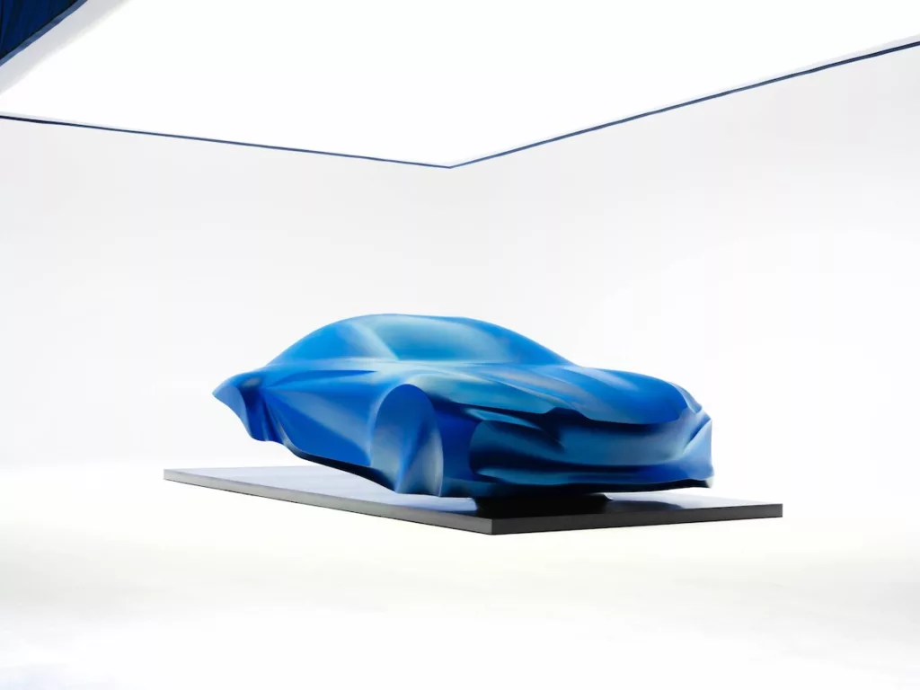 Nouvelle Alpine A110, la sculpture