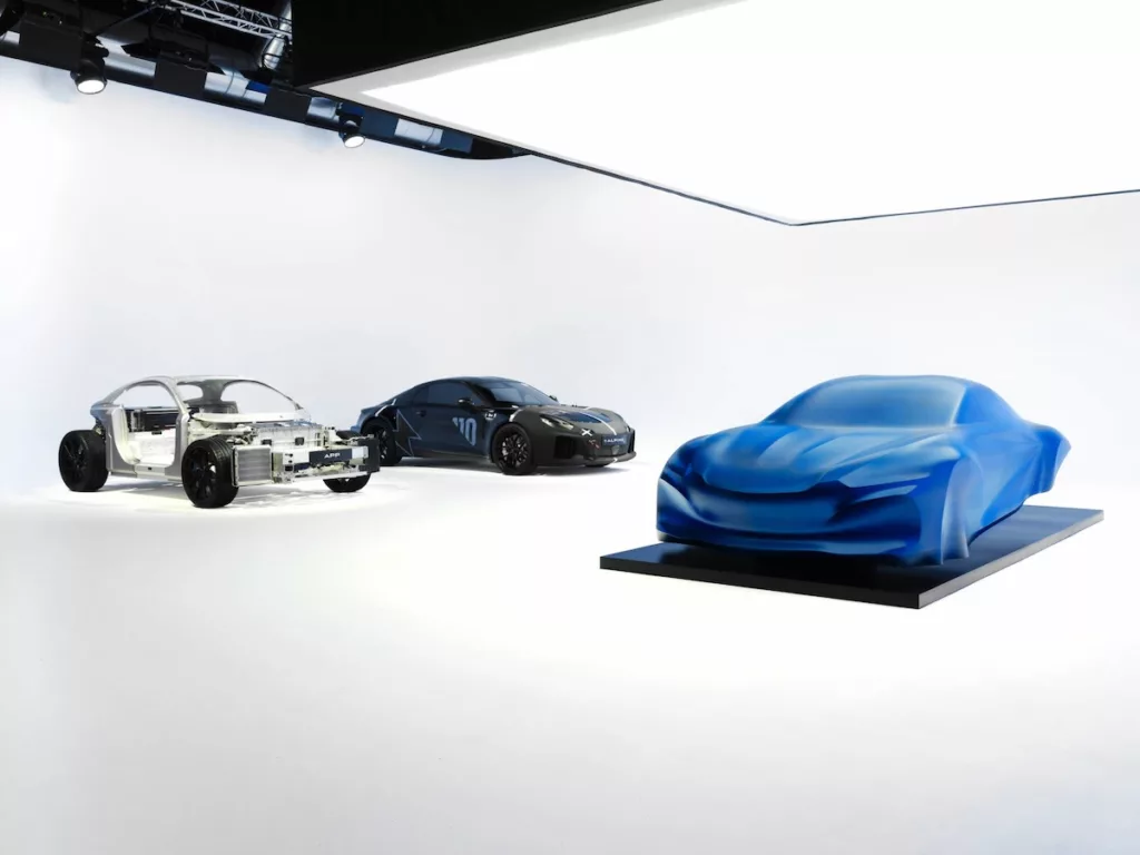 Nouvelle Alpine A110, la sculpture