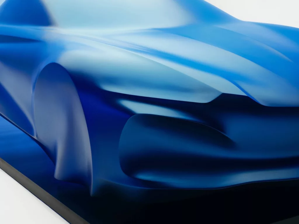 Nouvelle Alpine A110, la sculpture